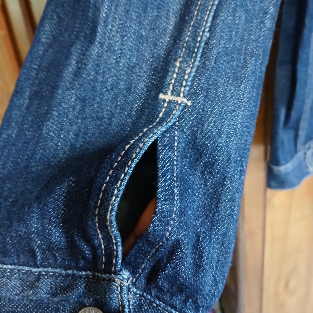 Vintage Levi's Blue Lightweight Jacket Classic Design Size XXL - Picture 2 of 8